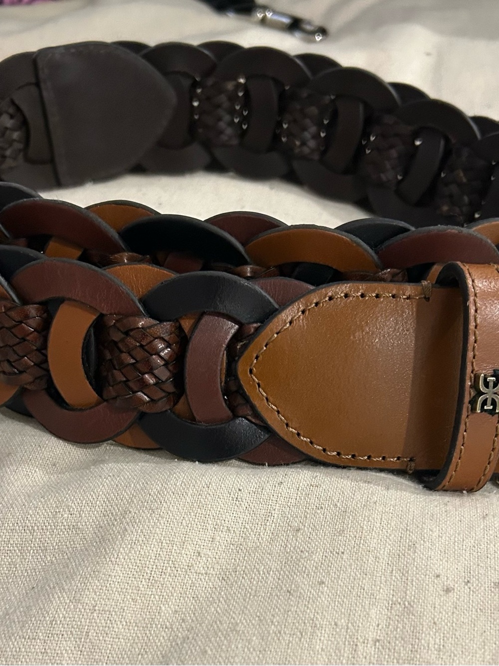 Sam Edelman woven belt